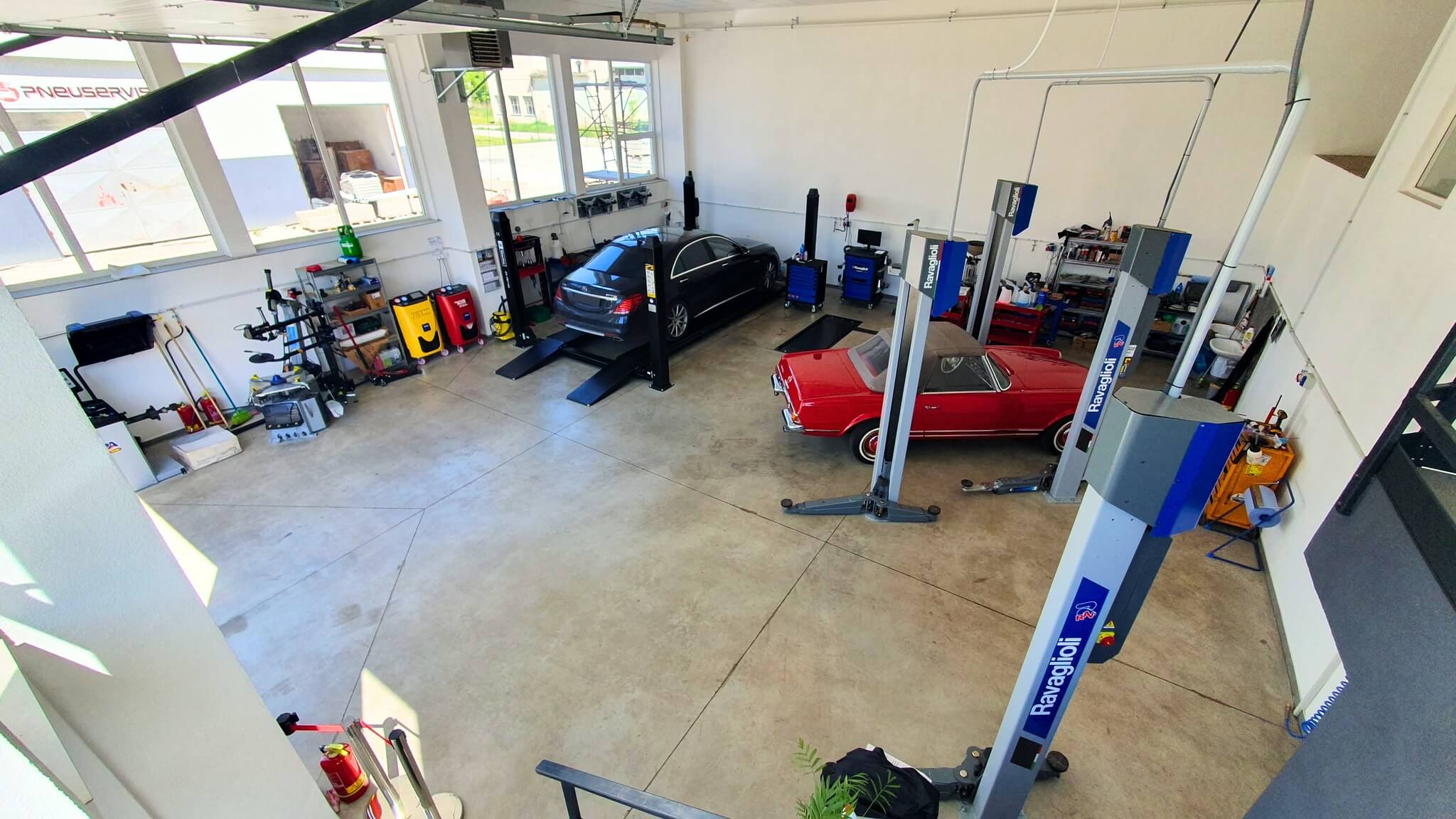 Technické zázemie autoservisu